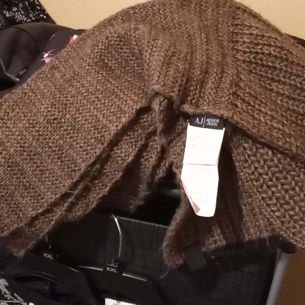 Armani jeans scarf Italy